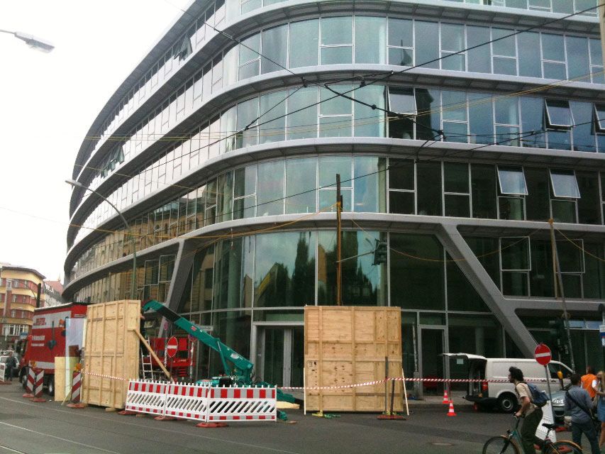 Glasfassade SAP Gebäude